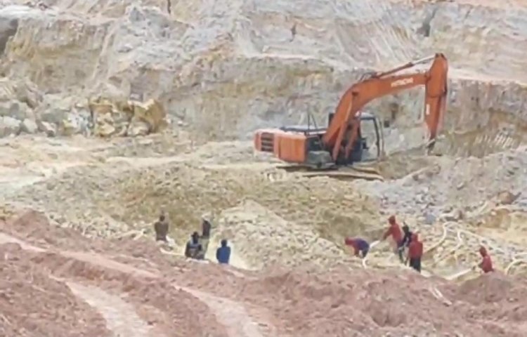 Kejahatan Tambang di Tanjung Labu, Diduga Libatkan Kades Dan Warga