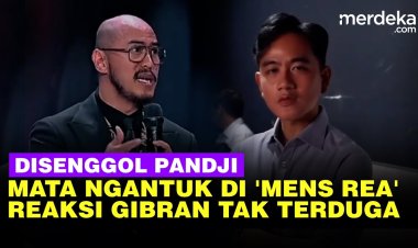 Soal Mens Rea, Pandji Pragiwaksono Puji Cara Gibran Memahami Joke
