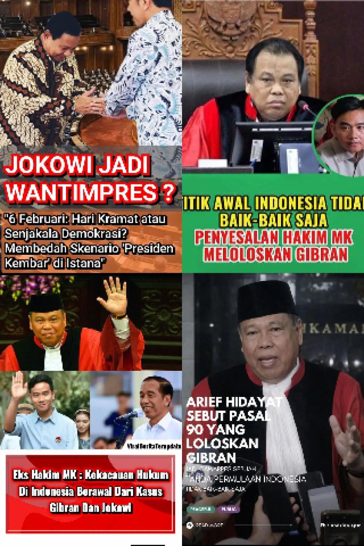 Jokowi Dituduh Lemahkan KPK, agar Tambang Bobby & Gratifikasi Kaesang Aman