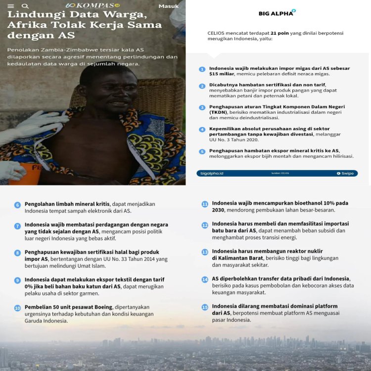 Menkominfo Jamin Transfer Data WNI ke AS Aman, Sedihnya Jadi WNI