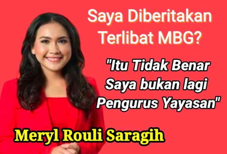 Kader PDI-P Meryl Rouli Saragih Diberitakan Terlibat MBG, Begini Bantahannya