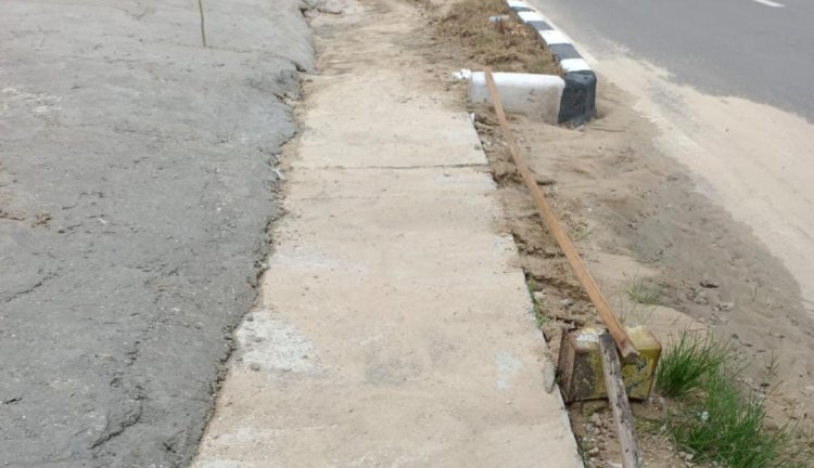 Pembangunan Jalur Dua Jalan Raya Perawang Diduga Modus Rampok Uang Negara