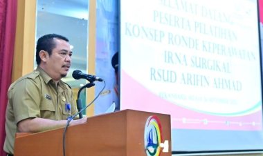 RSUD Arifin Achmad Provinsi Riau menggelar sosialisasi Konsep Ronde Keperawatan