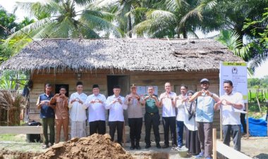 Kurangi KemiskInan Ekstrim, Pemkab Aceh Barat Bangun 15 Rumah Layak Huni di Bubon