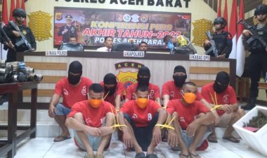 Polres Aceh Barat tuntaskan 208 Kasus perkara pidana selama 2023