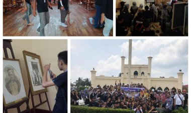 Siswa/i SMAN 3 Pekanbaru Kunjungi Istana Siak, Erdani : Mengenalkan Sejarah dengan Nyata