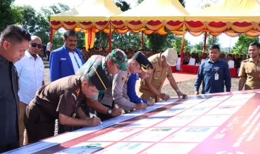 Komandan Kodim 0110 Hadiri Apel Deklarasi Pemilu Damai