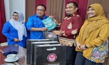 Batik dari Rumah Produksi Batik Malaka di Kec.Kuta Malaka Dipromosikan pada HPN 2024