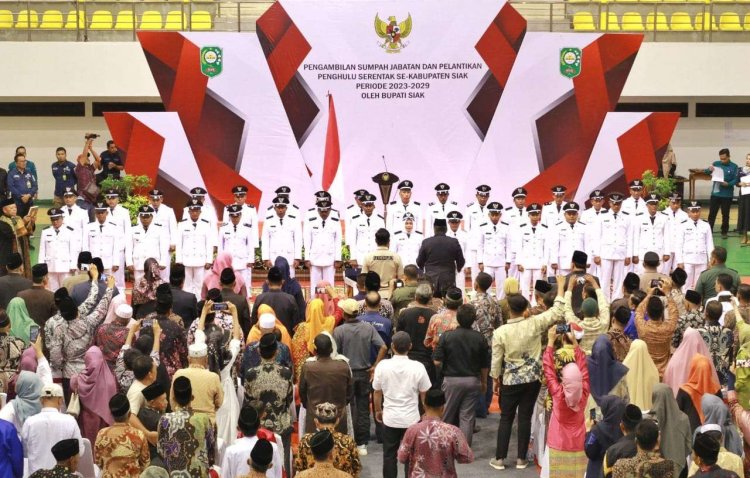 Bupati Siak Berikan Pesan ke Penghulu Rangkul Seluruh Komponen