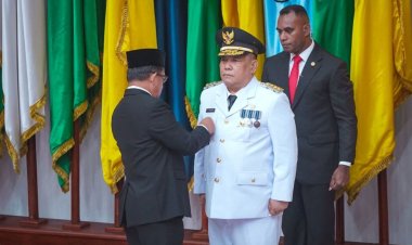 Sah Dilantik Sebagai Pj Gubri, SF Hariyanto: Saya akan Melaksanakan Amanah