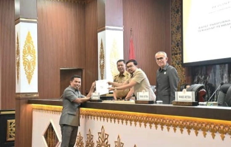 DRPD Pekanbaru Gelar Paripurna Laporan Pansus Terhadap LKPJ Pemko Tahun 2023
