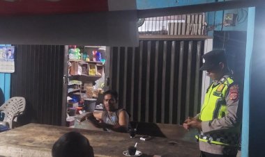 Personel Polsek Panga Laksanakan Patroli Guantibmas