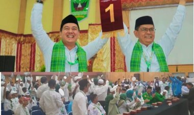 Sesuai Harapan Simbol Juara Pasangan H. Nofi Candra, Leo Murphy Dapat Nomor Urut 1