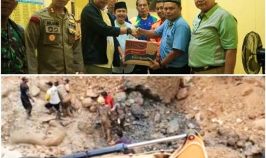 Respon Cepat Pemerintah Daerah, Pjs. Bupati Solok Tinjau Posko Utama Longsor Tambang Emas Sungai Abu