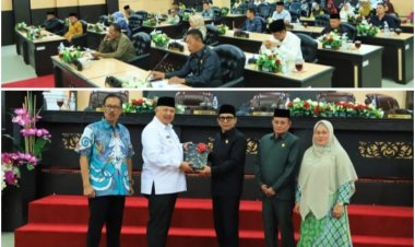 Wali Kota Sampaikan Nota Penjelasan Rancangan Perubahan APBD Tahun 2024 di Paripurna DPRD Kota Solok