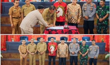 Sahkan APBD Perubahan Tahun 2024, Pjs. Bupati Apresiasi DPRD Kabupaten Solok