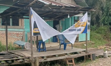 APK Bustami-Fadhil di Kec. Bandar Pusaka, Aceh Tamiang Diduga Dirusak OTK