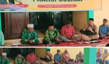 Anggota DPRD Kabupaten Solok Trio Karno Vivo Jemput Langsung Aspirasi Warga Ujung Ladang