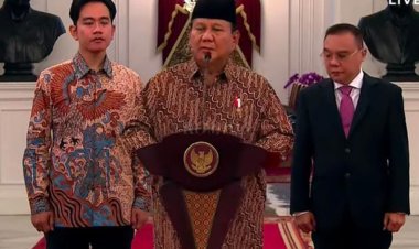 Presiden Prabowo Resmi Umumkan Nama-Nama Menteri Kabinet Merah Putih