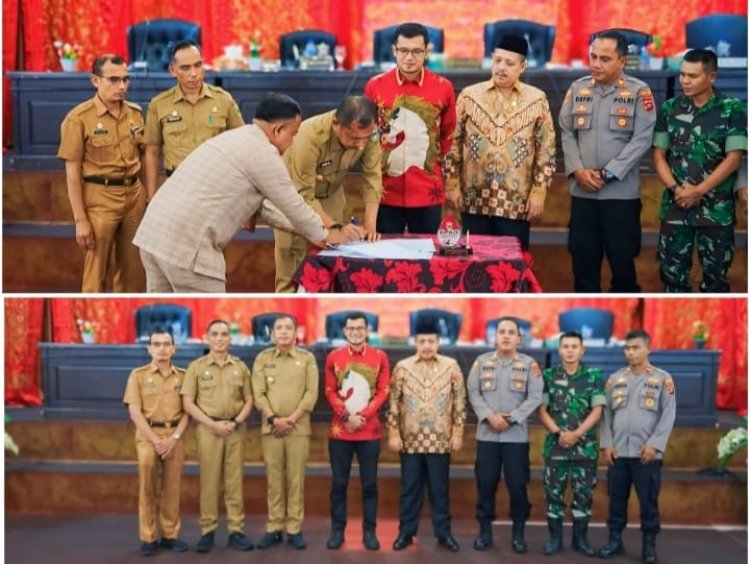 Sahkan APBD Perubahan Tahun 2024, Pjs. Bupati Apresiasi DPRD Kabupaten Solok