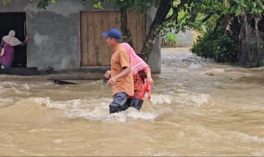11 Desa di Kec. Darul Hasanah, Aceh Tenggara Masih Digenangi Banjir