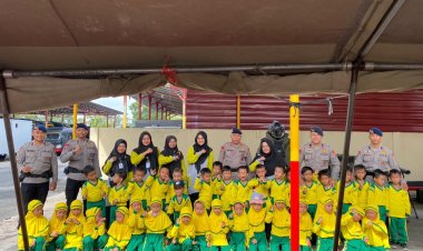 Brimob Polda Riau Kembali Menerima Kunjungan Edukasi Siswa-Siswi Lembaga Pendidikan