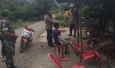 Personel Polres Aceh Tenggara dan Polsek Gelar Patroli Gabungan TNI-Polri Menuju Pilkada Damai 2024