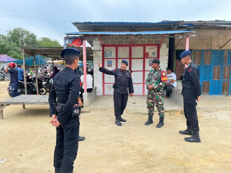 Batalyon B Pelopor Terus Sampaikan Pesan Cooling Sytem Pilkada Damai dan Kondusif