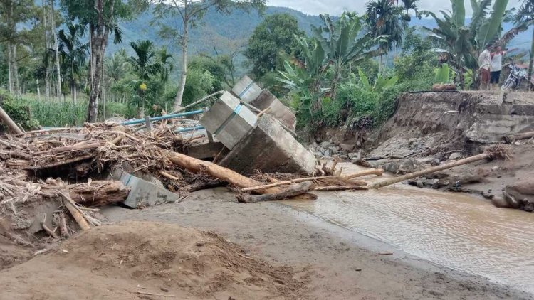 Banjir Bandang Melanda Dua Desa di Kec.Semadam. Aceh Tenggara
