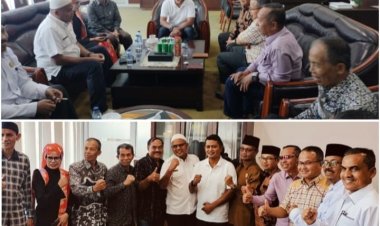 Wakil Bupati Solok Jon Firman Pandu Terima Kedatangan Forum Peduli Pendidikan