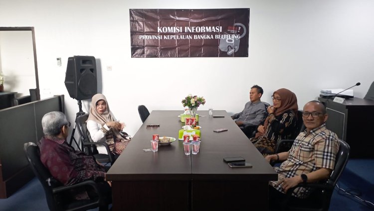 Kunjungan Kerja Ketua KI Sumut ke Babel: Sinergi KIP di Era Digital