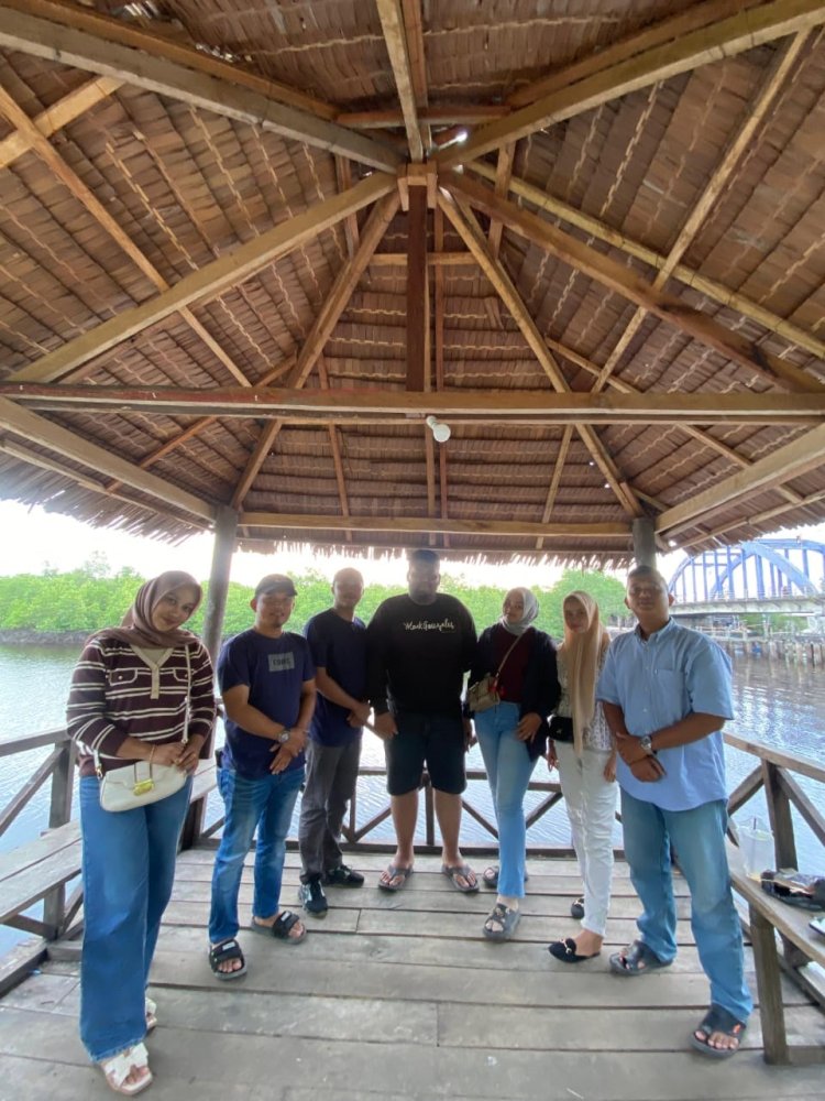 EO Mutiara Indonesia Bengkalis Bersama PJ Kades Bantan Tengah Solid Kembangkan Ekowisata Mangrove Sungai liung