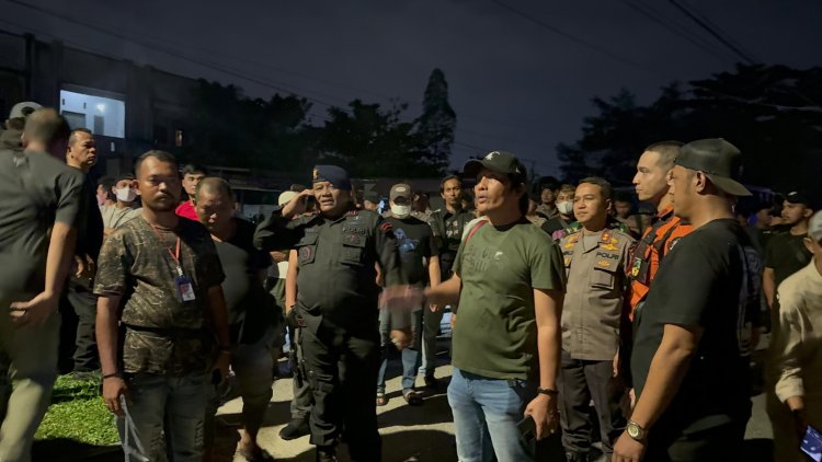 Dansat Brimob Polda Riau Berhasil Redam Potensi Bentrok Berdarah Dua Ormas di Pekanbaru
