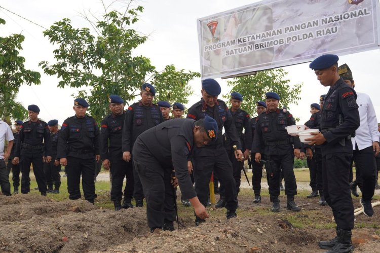 Kunjungan Dansat Brimob Polda Riau ke Batalyon B Pelopor