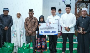 Safari Ramadhan 1446 H.Bantuan Ramadan Pemkab Siak: Meringankan Beban, Menyentuh Hati