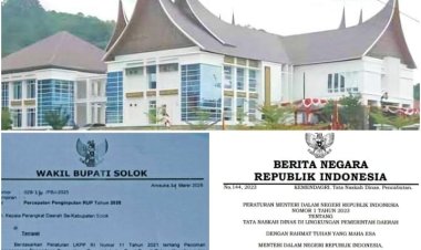 Ramai di Medsos, Pemkab Solok Tegaskan Penggunaan Kop Wakil Bupati Solok Sudah Sesuai Aturan