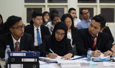 UPH dan UI Mewakili Indonesia di Ajang Kompetisi Moot Court Internasional.
