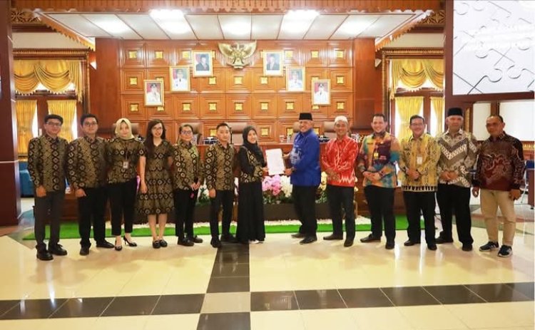 Bupati Siak Alfedri Sambut Tim BPK RI Perwakilan Propinsi Riau