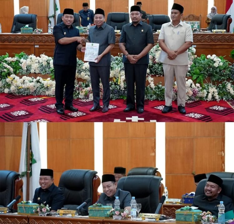 DPRD Siak Gelar Paripurna LKPJ 2024 dan Penetapan Bupati dan Wabup Siak