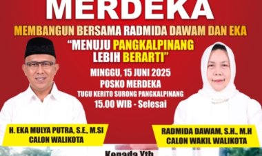 Ridwan Adnan Sampaikan Undangan Terbuka untuk Deklarasi Paslon Independen MERDEKA
