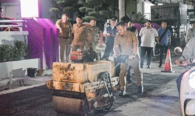 Komitmen Pemko Pekanbaru Bangun Infrastruktur, 29 Ruas Jalan Dioverlay Jelang Akhir Tahun