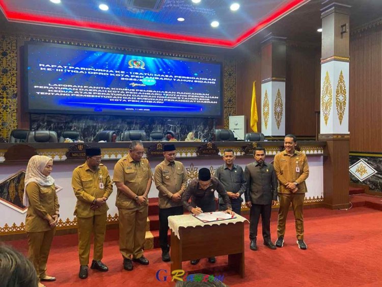 DPRD Pekanbaru Setujui Penambahan Dua OPD Baru, Fokus pada Ekraf dan Perikanan
